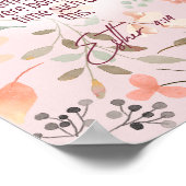 Esther 4:14 Christelijke Bijbelverzen Kunst Poster (Hoek)