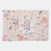 Esther 4:14 Christelijke Bijbelverzen Kunst Theedoek (Horizontaal)