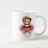 Esther 4:14 Girly Bear Coffee Mug Grote Koffiekop (Rechts)