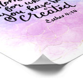 Esther 4:14 Moment waarvoor u werd gecreeerd Poster (Hoek)