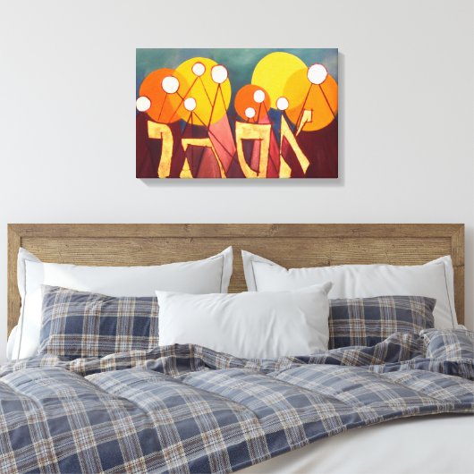 Esther Canvas Afdruk (Insitu (Slaapkamer))