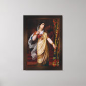 Esther door Hugues Merle Canvas Afdruk (Voorkant)