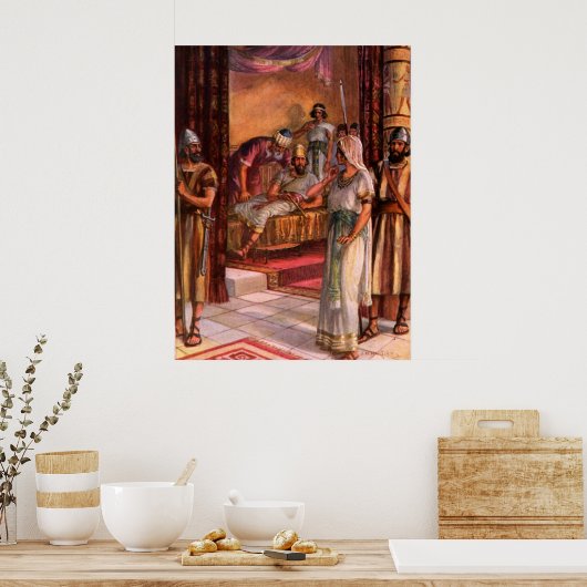 Esther en de koning poster (Keuken)