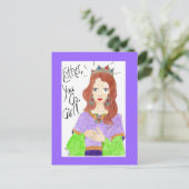 "Esther - Ga je gang, meisje!" Briefkaart (Staand voorkant)