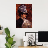 Esther Kenworthy by John William Waterhouse  Poster (Thuiskantoor)