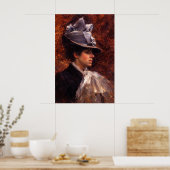 Esther Kenworthy by John William Waterhouse  Poster (Keuken)