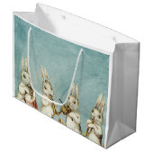 Esther konijn groot afbeelding groot cadeauzakje (Voorkant Gekanteld)