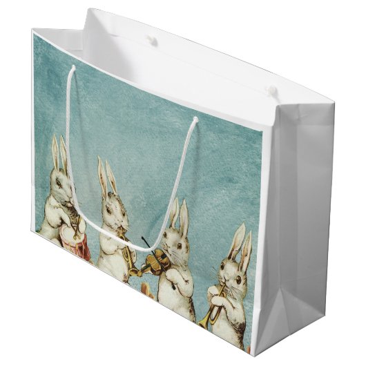 Esther konijn groot afbeelding groot cadeauzakje (Voorkant Gekanteld)