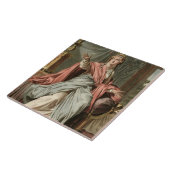 Esther, kostuum voor "Esther" van Jean Racine, uit Tegeltje (Zijkant)