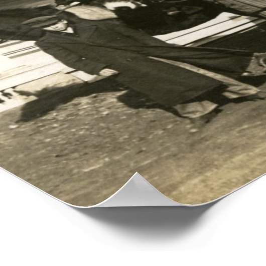 Esther op de Donkey Poster (Hoek)