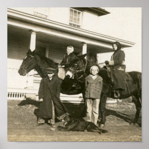 Esther op de Donkey Poster