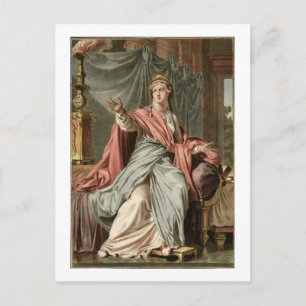 Esther, pak voor 'Esther' by Jean Racine, from Briefkaart