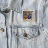 Esther Vierkante Button 5,1 Cm (In situ)