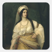 Esther Vierkante Sticker (Voorkant)