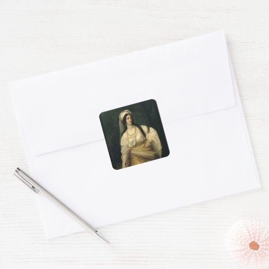 Esther Vierkante Sticker (Envelop)