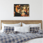 Esther voor Ahasuerus, 1548 Canvas Afdruk (Insitu (Slaapkamer))