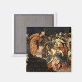 Esther voor Ahasuerus, 1548 Magneet (Voorkant / Achterkant)