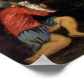 Esther voor Ahasuerus, 1548 Poster (Hoek)