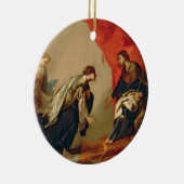Esther voor Ahasuerus, c.1645-50 (olie op ca. Keramisch Ornament (Rechts)
