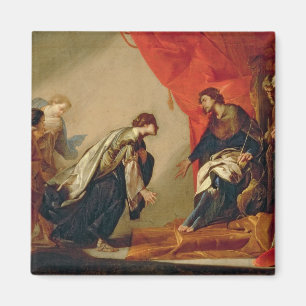 Esther voor Ahasuerus, c.1645-50 (olie op ca. Magneet