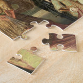 Esther voor koning Ahasuerus met Haman Legpuzzel (Zijkant)