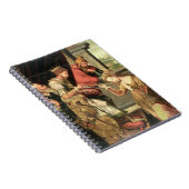 Esther voor koning Ahasuerus met Haman Notitieboek (Rechterzijde)