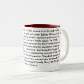 Esther Wheelwright mok (Voorkant rechts)