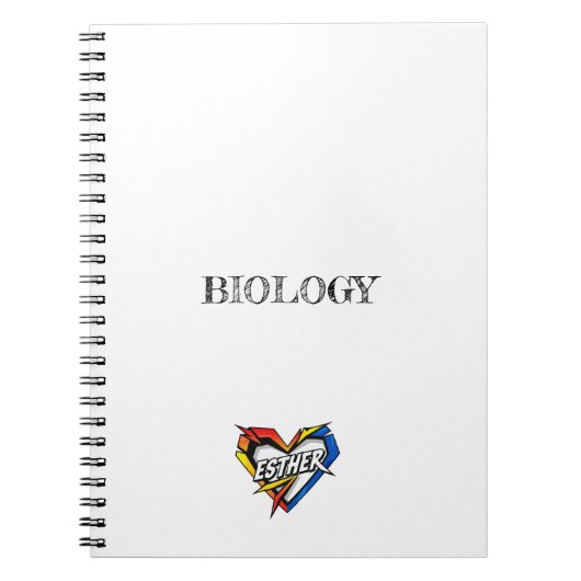 Esther White Notitieboek (Voorkant)