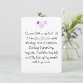 Esther's Mirakel Briefpapier met Envelopes Kaart (Staand voorkant)