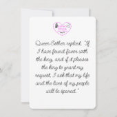 Esther's Mirakel Briefpapier met Envelopes Kaart (Voorkant)