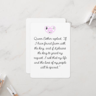 Esther's Mirakel Briefpapier met Envelopes Kaart