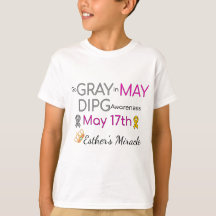 Esther's Mirakel Kinderen T-Shirt - Go Grey in mei