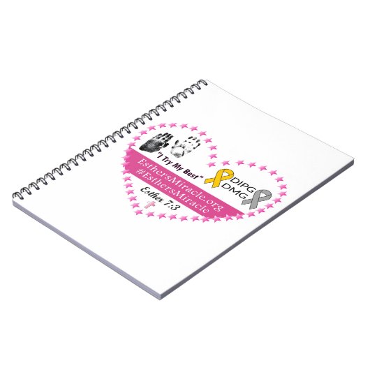 Esther's Mirakel Spiral Notitieboek (Linkerzijde)