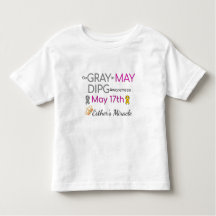 Esther's Mirakel Toddler T-Shirt - Go Grey in mei
