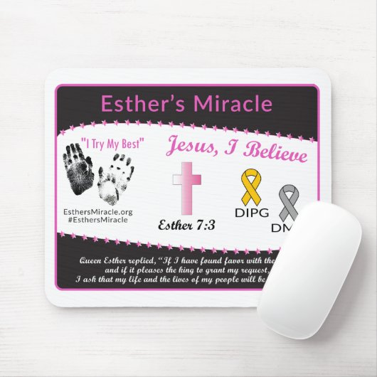 Esther's Muismat voor wondercomputer (Met muis)