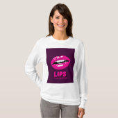 ESTHETIC LIPS DESIGN T-SHIRT (Voorkant volledig)
