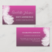 esthetica Huidroze doezelaar Visitekaartje (Voorkant / Achterkant)