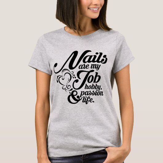 Estheticiaans cadeau t-shirt (Voorkant)