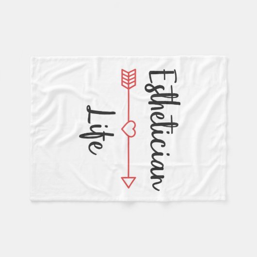 Estheticiaans leven fleece deken (Voorkant (Horizontaal))