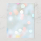 estheticiaanse schoonheidssalon flyer (Achterkant)