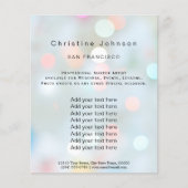 estheticiaanse schoonheidssalon flyer (Voorkant)