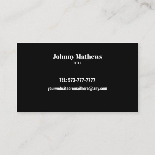 estheticiaanse Visitekaartjes (Achterkant)