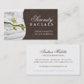 Estheticiaanse Visitekaartjes Afsprakenkaartje (Voorkant / Achterkant)