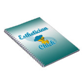 Esthetician Chick #3 Notitieboek (Rechterzijde)