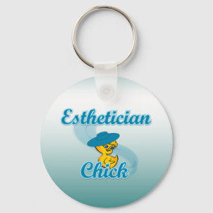 Esthetician Chick #3 Sleutelhanger