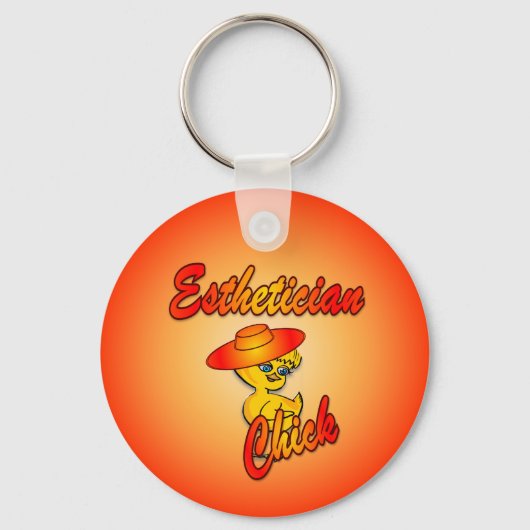 Esthetician Chick #5 Sleutelhanger (Voorkant)