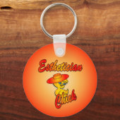Esthetician Chick #5 Sleutelhanger (Voorkant)