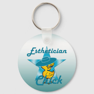 Esthetician Chick #7 Sleutelhanger