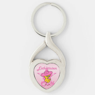 Esthetician Chick #8 Sleutelhanger