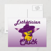 Esthetician Chick #9 Briefkaart (Voorkant / Achterkant)
